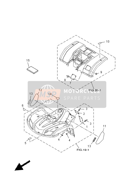 1NSF17810000, Embleme 1, Yamaha, 0