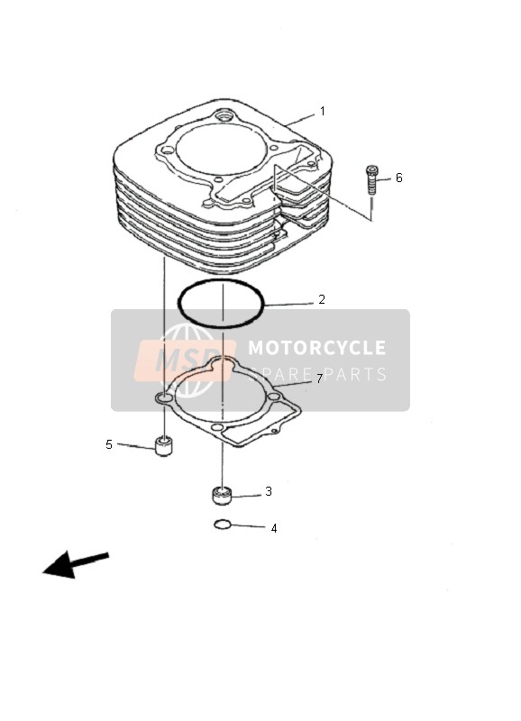 4KB113510000, Joint,  D'Embase, Yamaha, 2