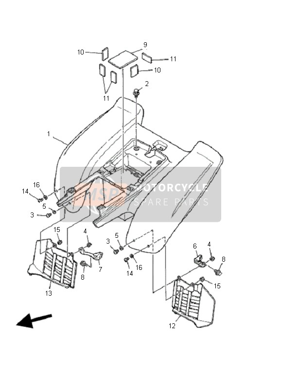 901500603700, Screw, Round Head(3JM), Yamaha, 1