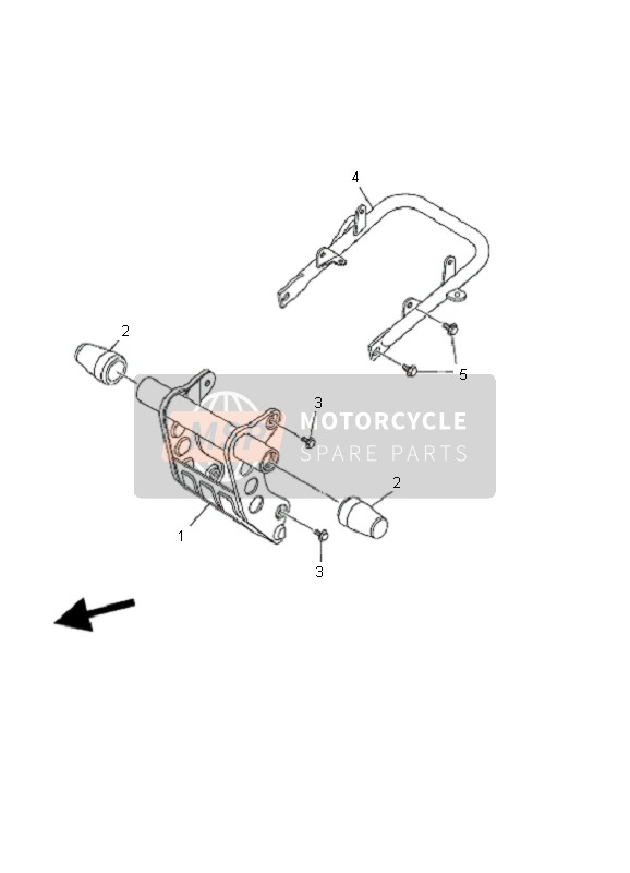 1UY284150000, Dampfer 1, Yamaha, 1