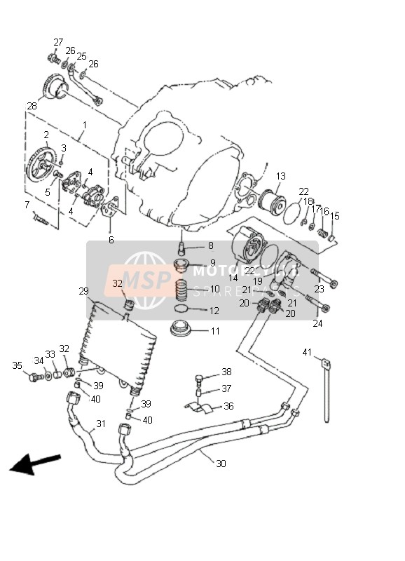 1YW134470000, Couvercle,  Element A, Yamaha, 0