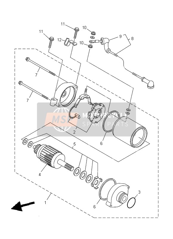 Départ Moteur 4