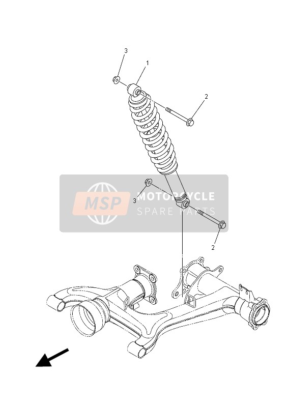 Suspension arrière