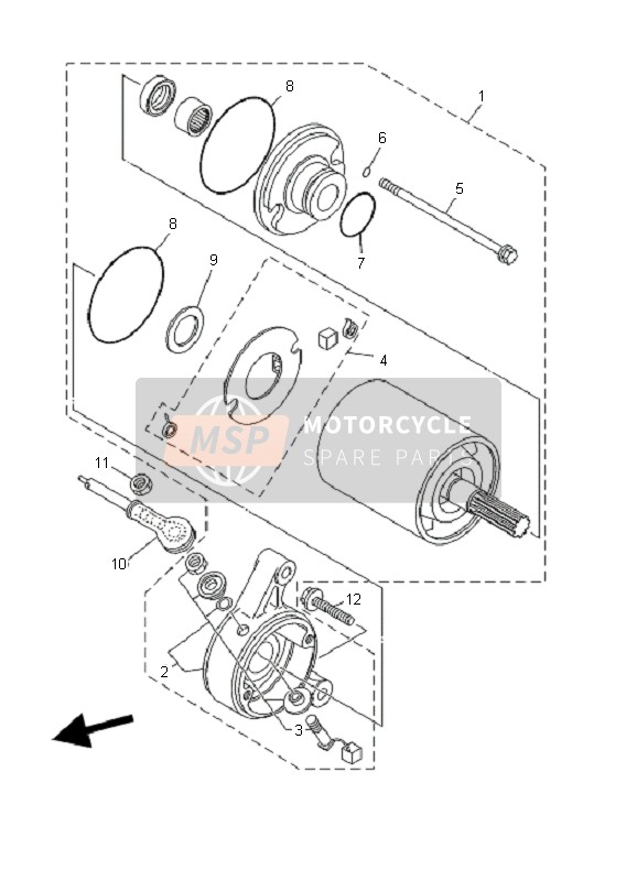 Startend Motor 4