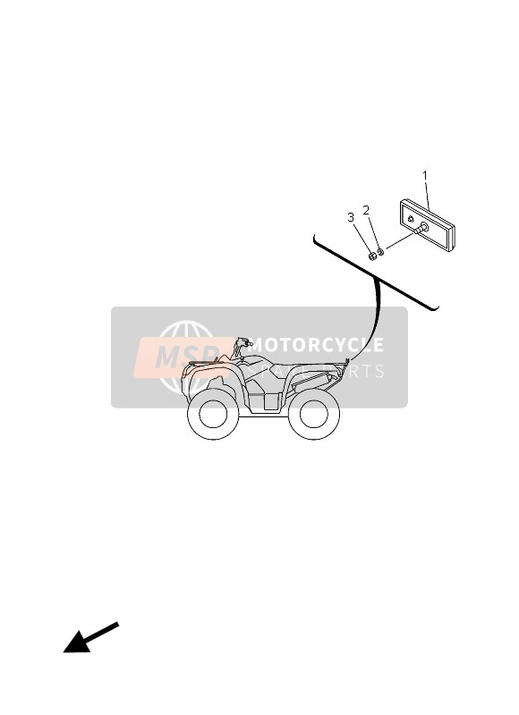 Yamaha YFM700FWAD GRIZZLY EPS 2015 Electrical 2 for a 2015 Yamaha YFM700FWAD GRIZZLY EPS