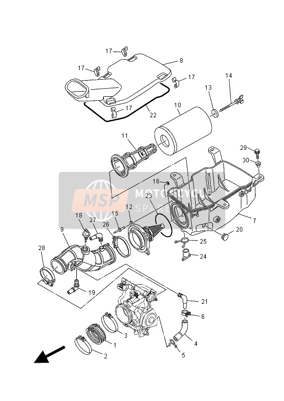 Yamaha YFM700R YAMAHA BLACK 2015 Consumo para un 2015 Yamaha YFM700R YAMAHA BLACK