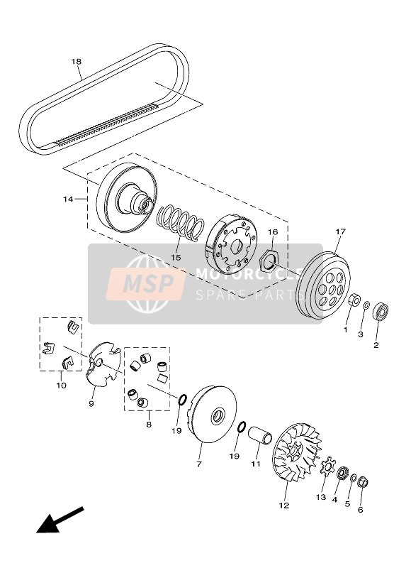 BD3E76460000, Washer, Lock, Yamaha, 0