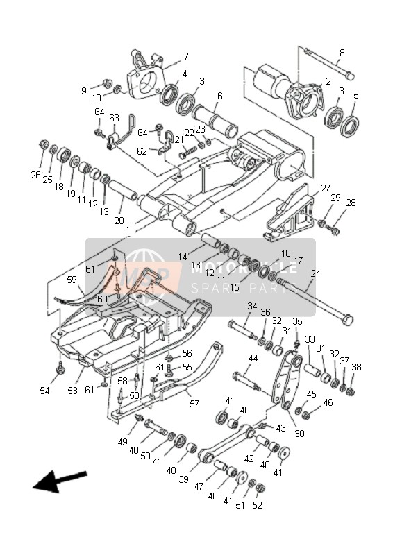 901030802600, Bolt, Head With Hole(71G), Yamaha, 2