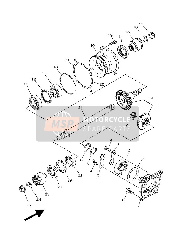 2MBE70580000, Washer,1, Yamaha, 0