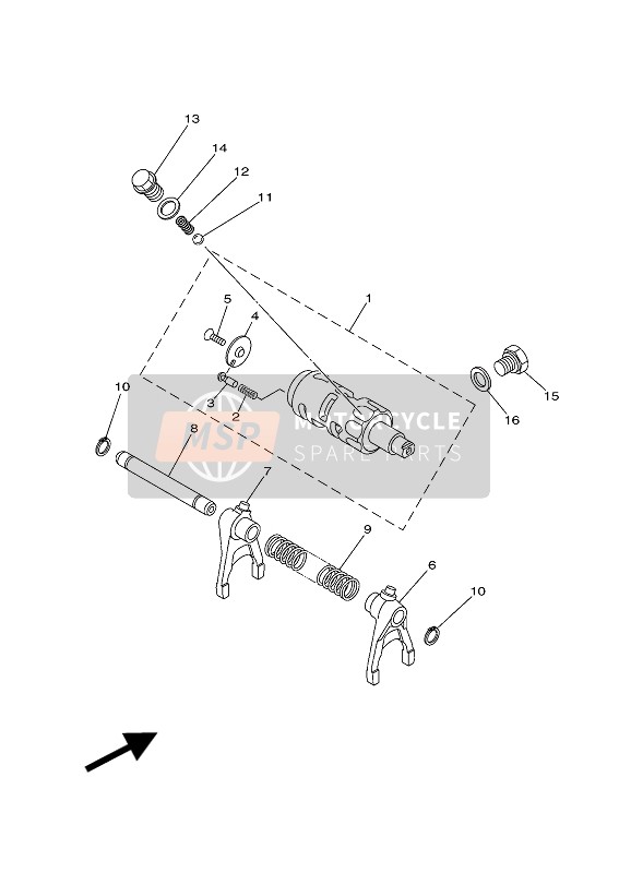 Shift Cam & Fork