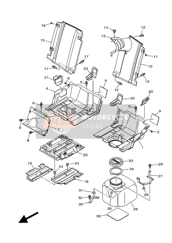 1XPF151B0000, Cap, Yamaha, 1