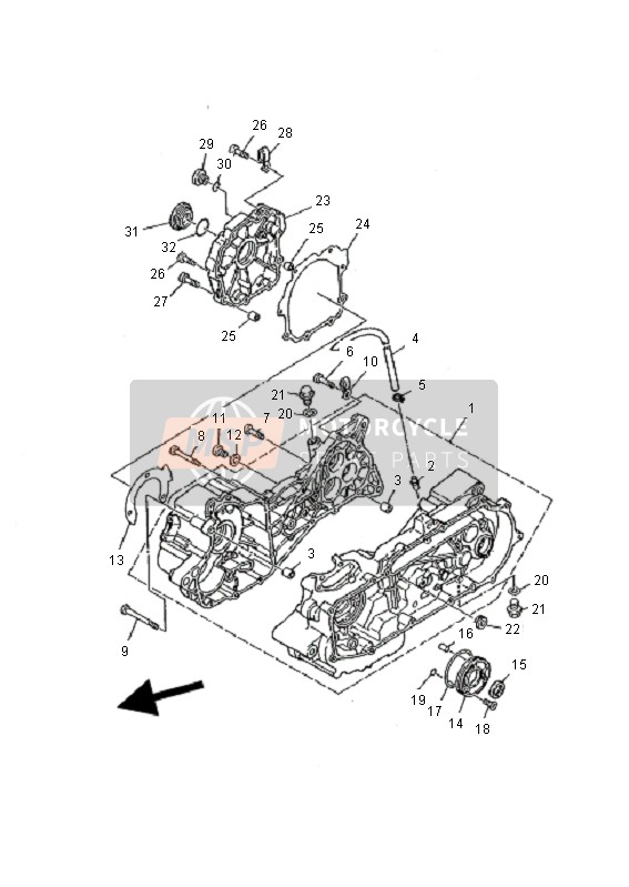 985070801200, Screw, Pan Head(3FA), Yamaha, 0