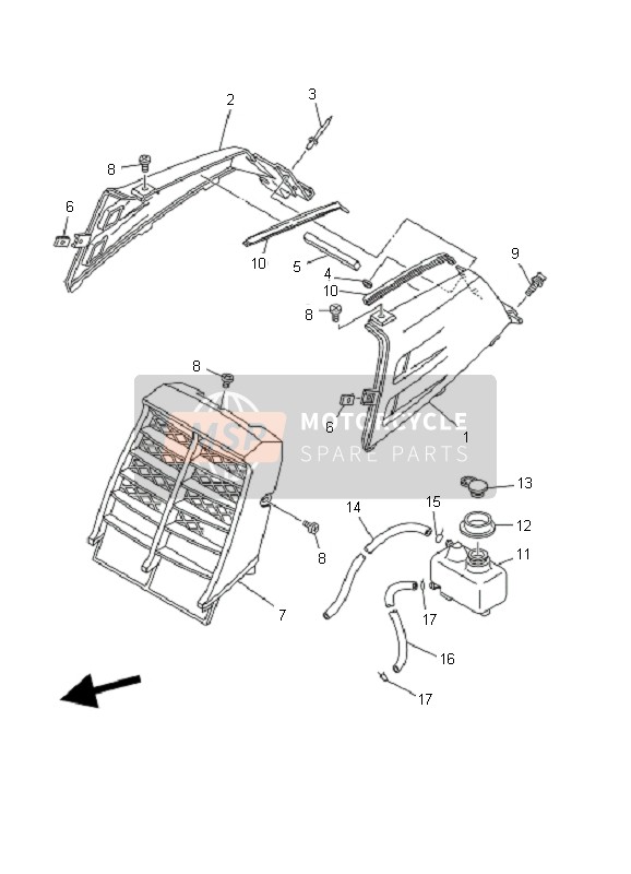 2GU233918000, Paneel, Voor, Yamaha, 0