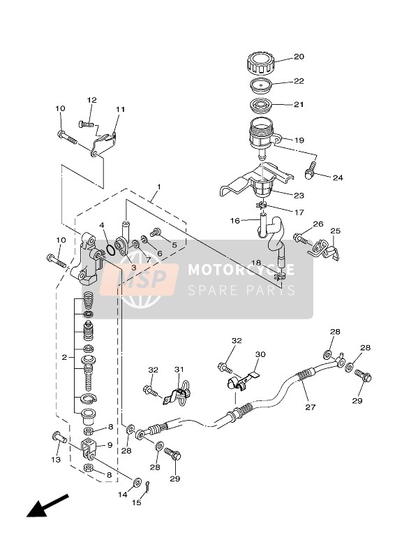 Rear Master Cylinder