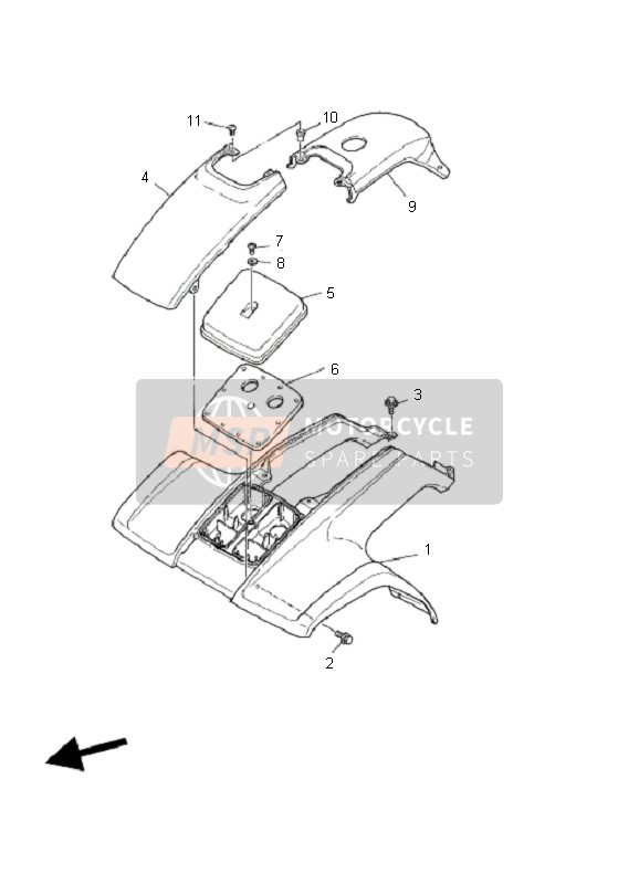 3FA144610000, Element,  Filtre A Ai, Yamaha, 1