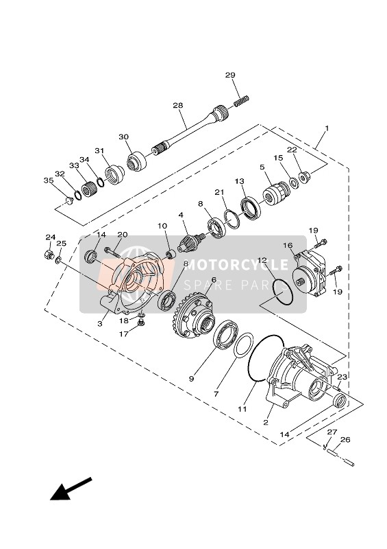 Front Differential (DPBM11)