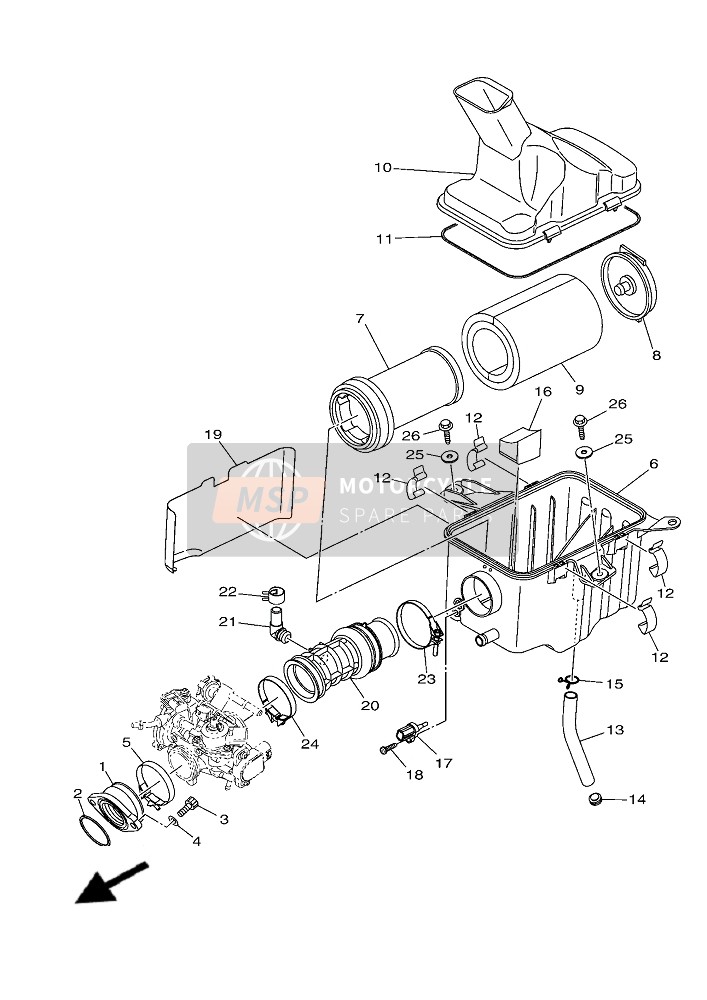 Yamaha YFM450F KODIAK 2019 Assunzione per un 2019 Yamaha YFM450F KODIAK