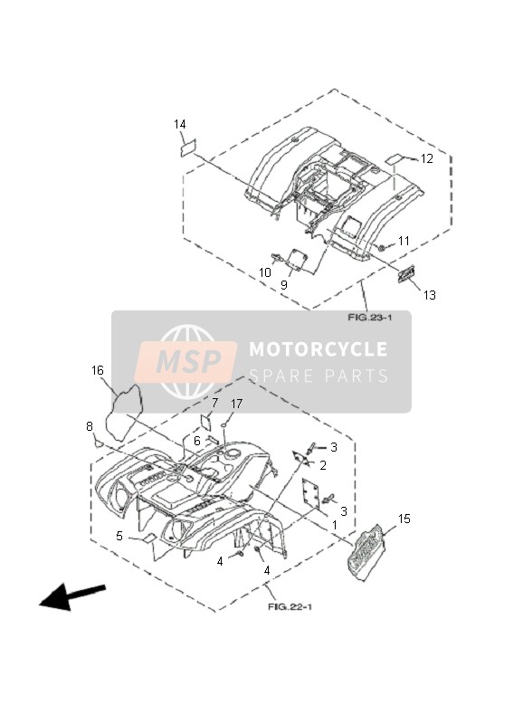 5NDF48972000, Emblem, Yamaha, 2