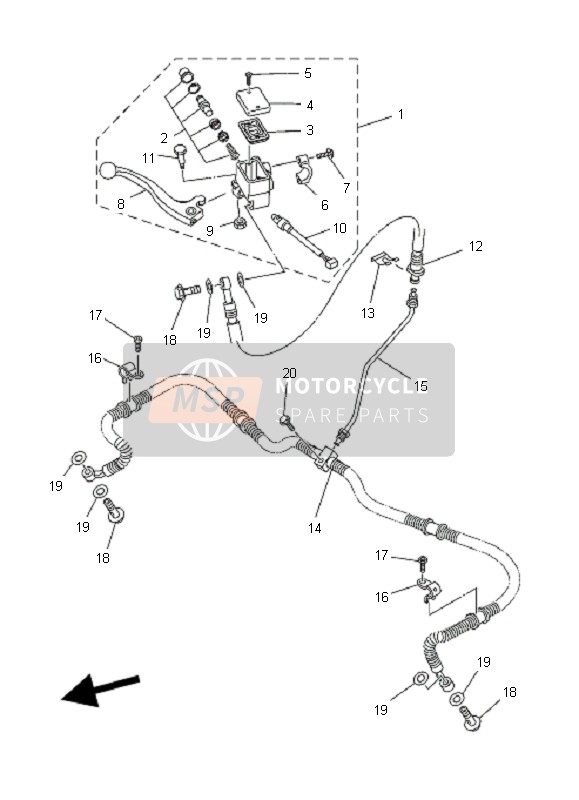 Front Master Cylinder