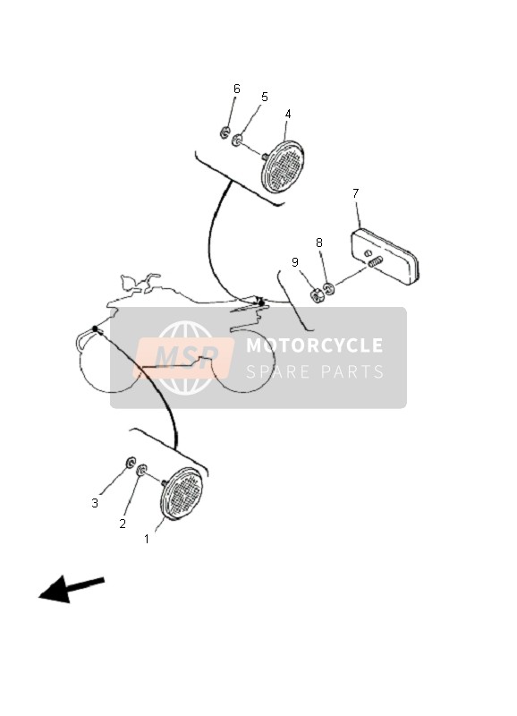 Yamaha YFS200 BLASTER 2003 Électrique 2 pour un 2003 Yamaha YFS200 BLASTER