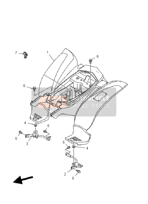 958170801200, Bullone (7F8), Yamaha, 2