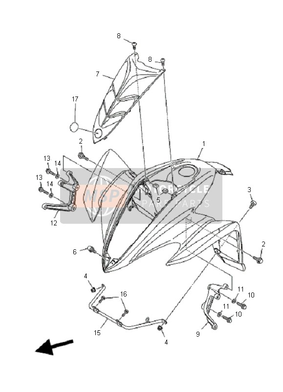 5YT215620000, Stay,  Fender 3, Yamaha, 0