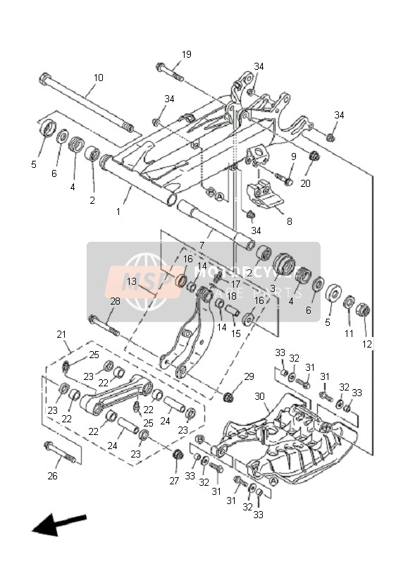 90201160F600, Unterlegschibe, Yamaha, 1