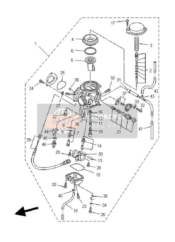 5FU1490J0000, Needle Set, Yamaha, 0