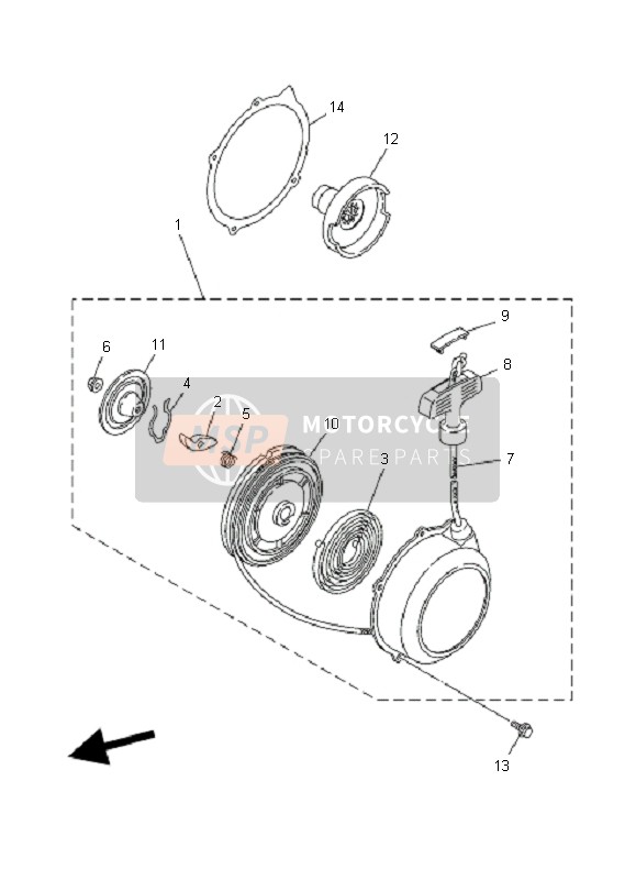 21V157160100, Piastra, Trasmissione, Yamaha, 1