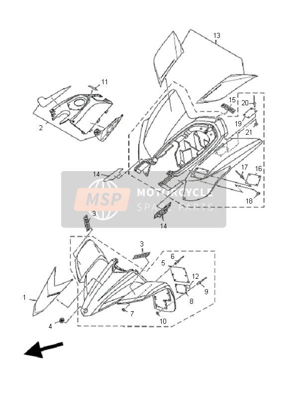 3GD2153E0100, Embleme,  Yamaha, Yamaha, 0