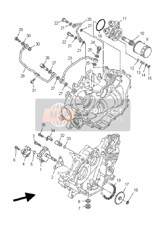 3AJ131610100, Pipe, Delivery 1, Yamaha, 1
