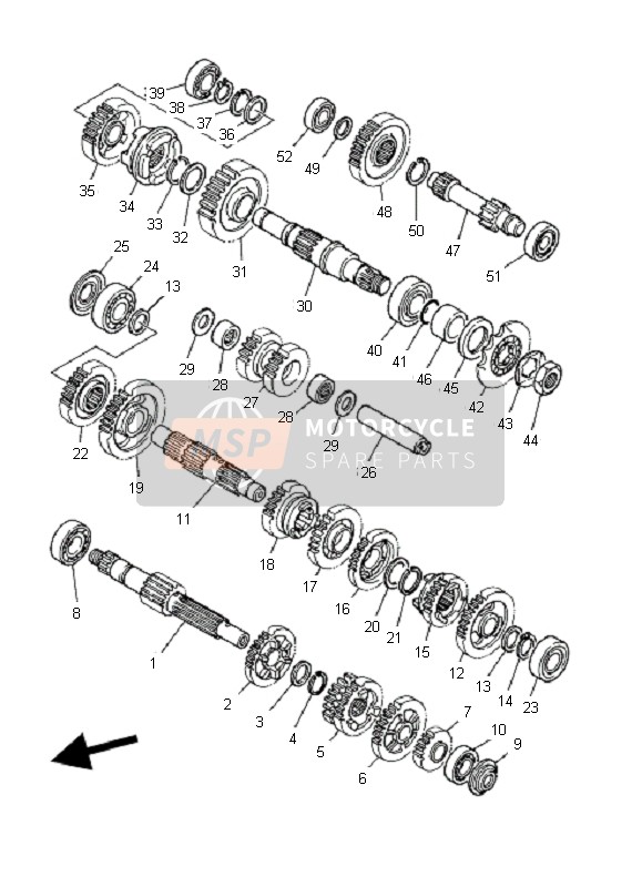 933114158700, Lager, Zylindrisch, Yamaha, 0