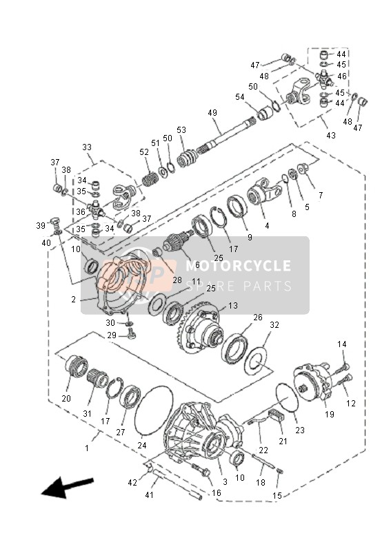 5KM461196100, Shim, Thrust, Yamaha, 2