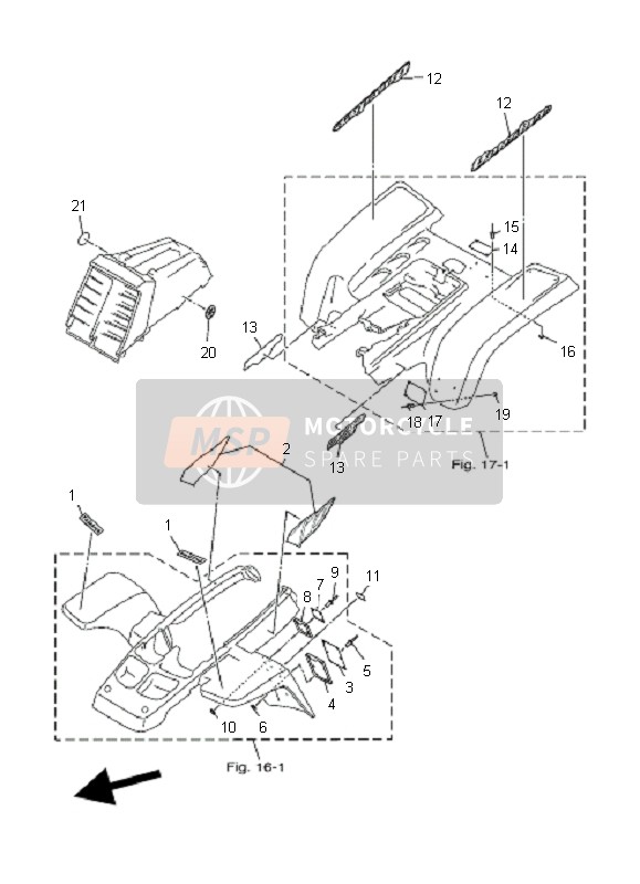 5FK2175C0100, Tuning Fork Mark, Yamaha, 2