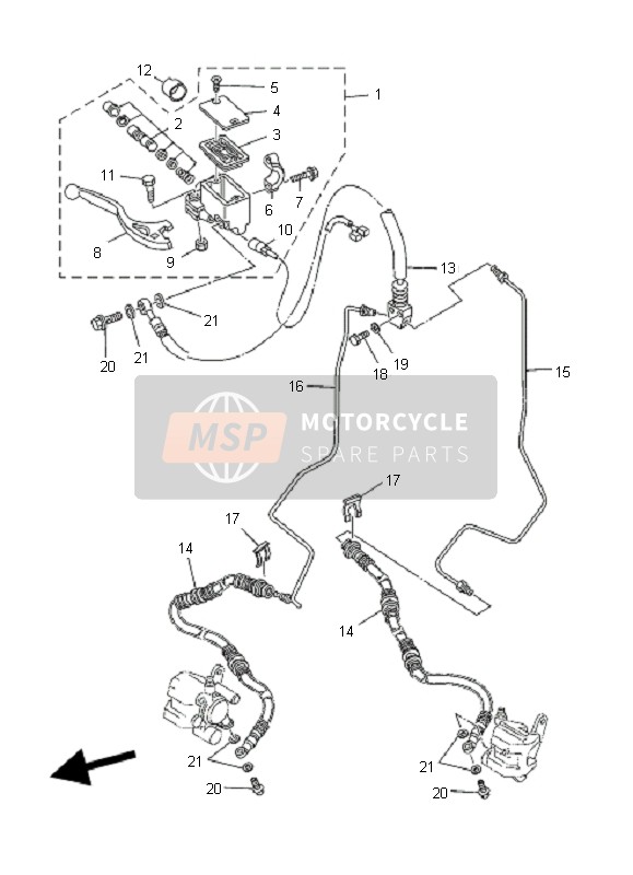 Front Master Cylinder