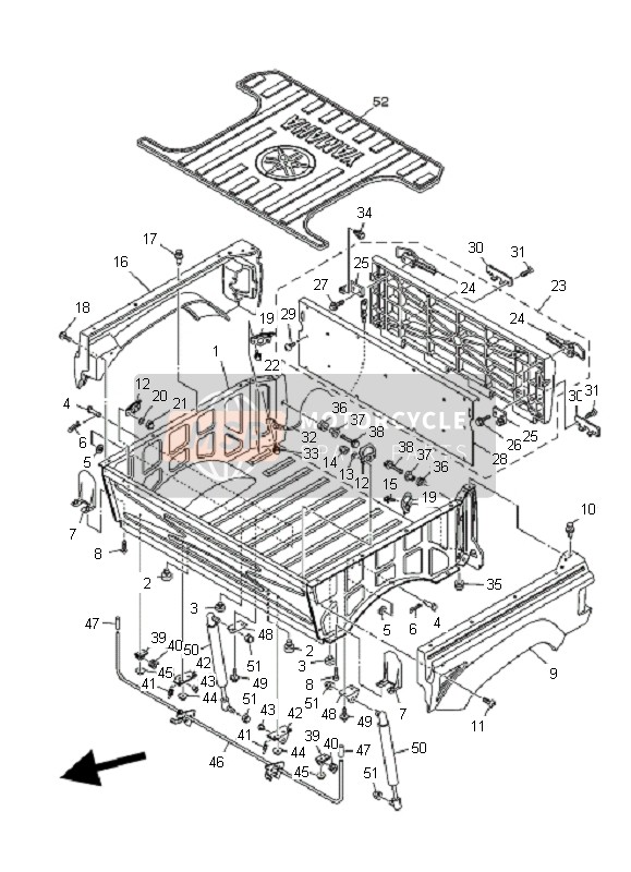 2P5K71850000, Plate 1, Yamaha, 0