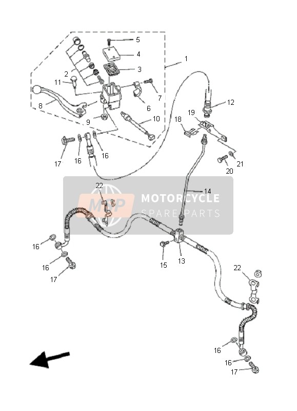 Front Master Cylinder