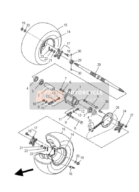 901711400400, Dado A Castello, Yamaha, 4