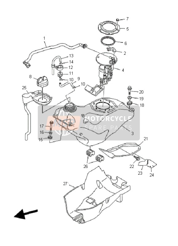 3B4243801100, Pipe Joint Assy, Yamaha, 0