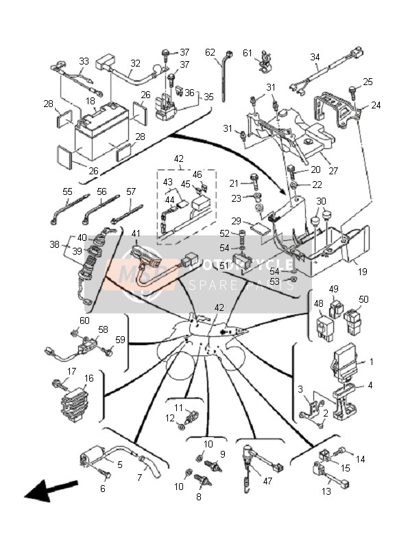 903870616800, Ring,Bus, Yamaha, 2