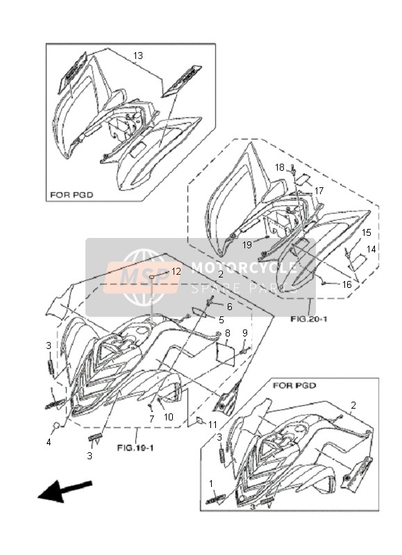 902010300800, Rondella Piana (2, 15T), Yamaha, 1