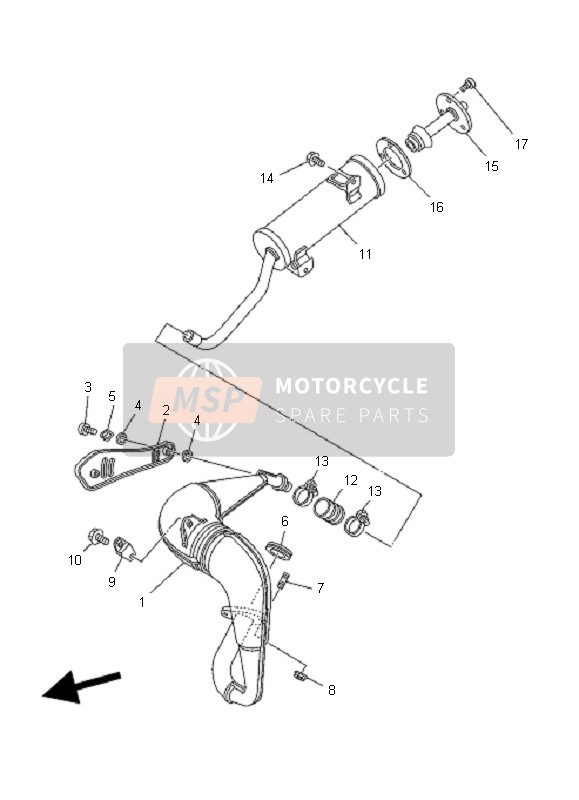 Yamaha YFS200 BLASTER 2007 Cansada para un 2007 Yamaha YFS200 BLASTER