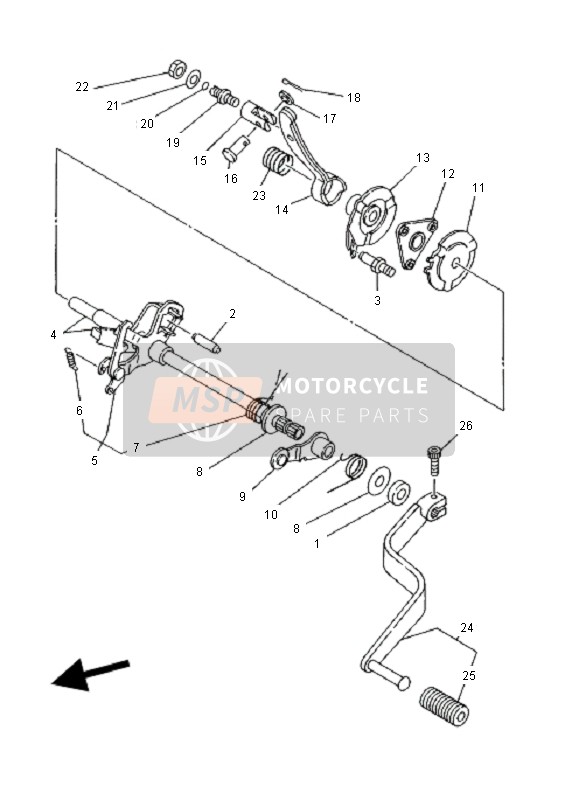 thumbnail image 2 of New Starter For Yamaha YFM250 Bear Tracker ATV (2000-2002) – 0.4kW, 9-Tooth, CCW 2 of 6