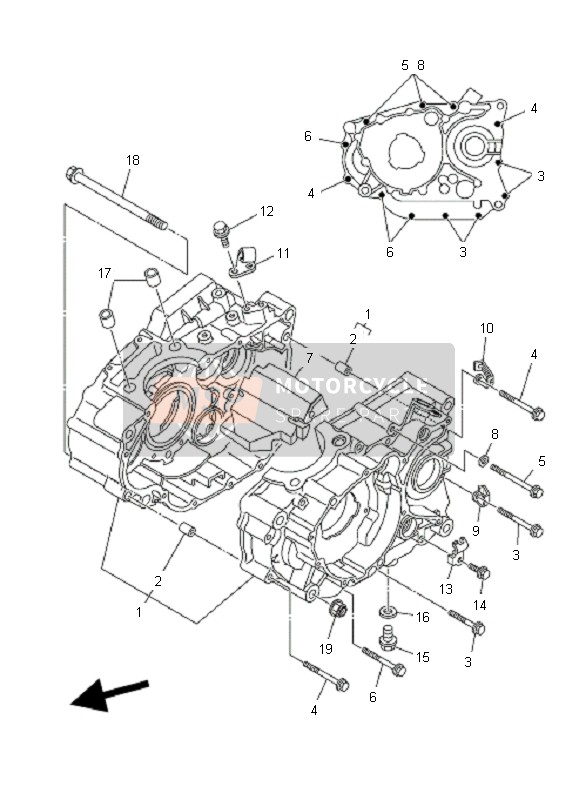 4D3154410000, Support,  Cable D'Emb, Yamaha, 0