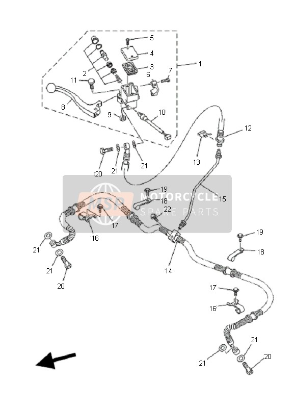 Front Master Cylinder