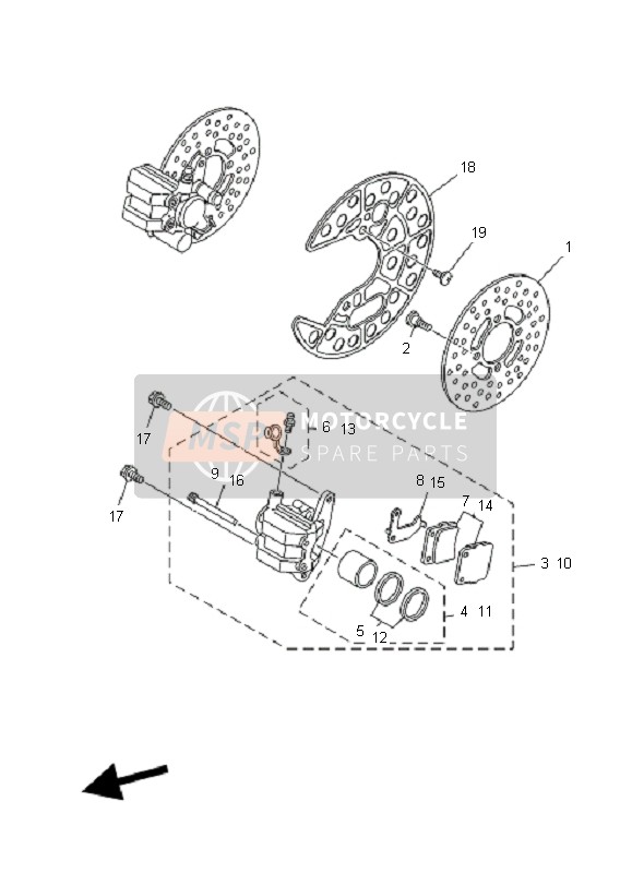 Front Brake Caliper