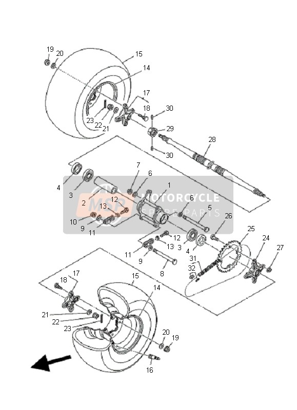 901011002900, Bullone, Yamaha, 0