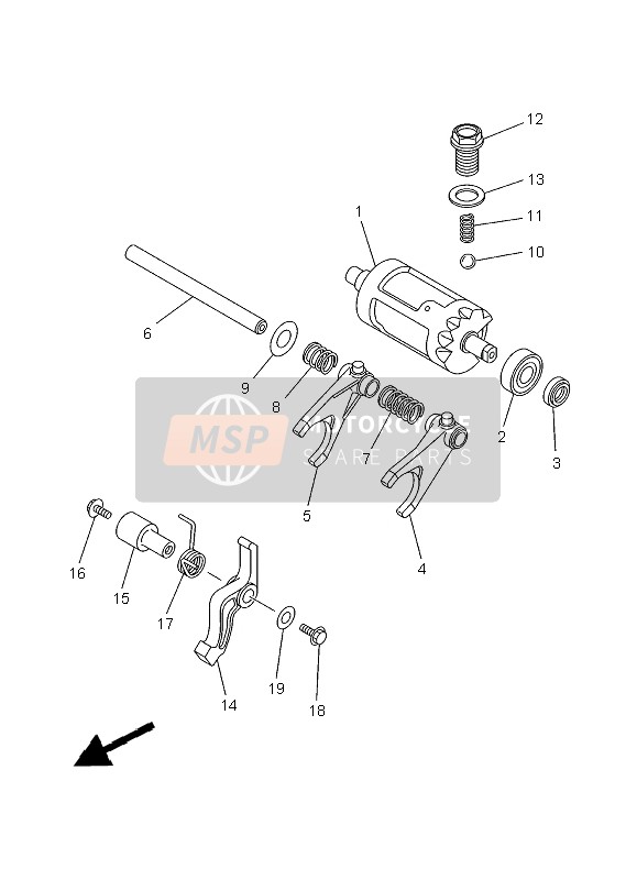 Shift Cam & Fork