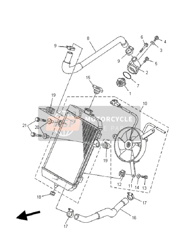 Radiator & Hose