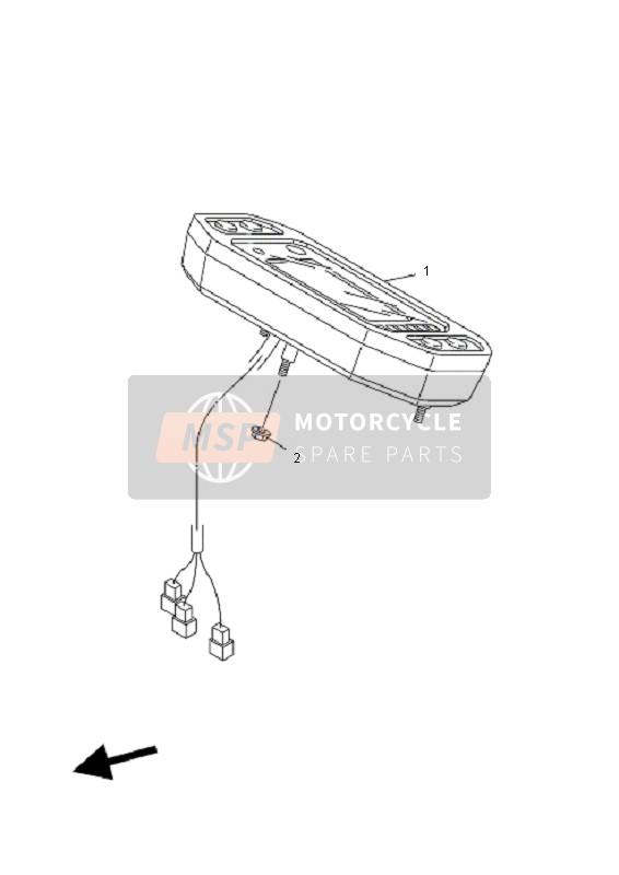 5B4835001100, Teller Combi, Yamaha, 0